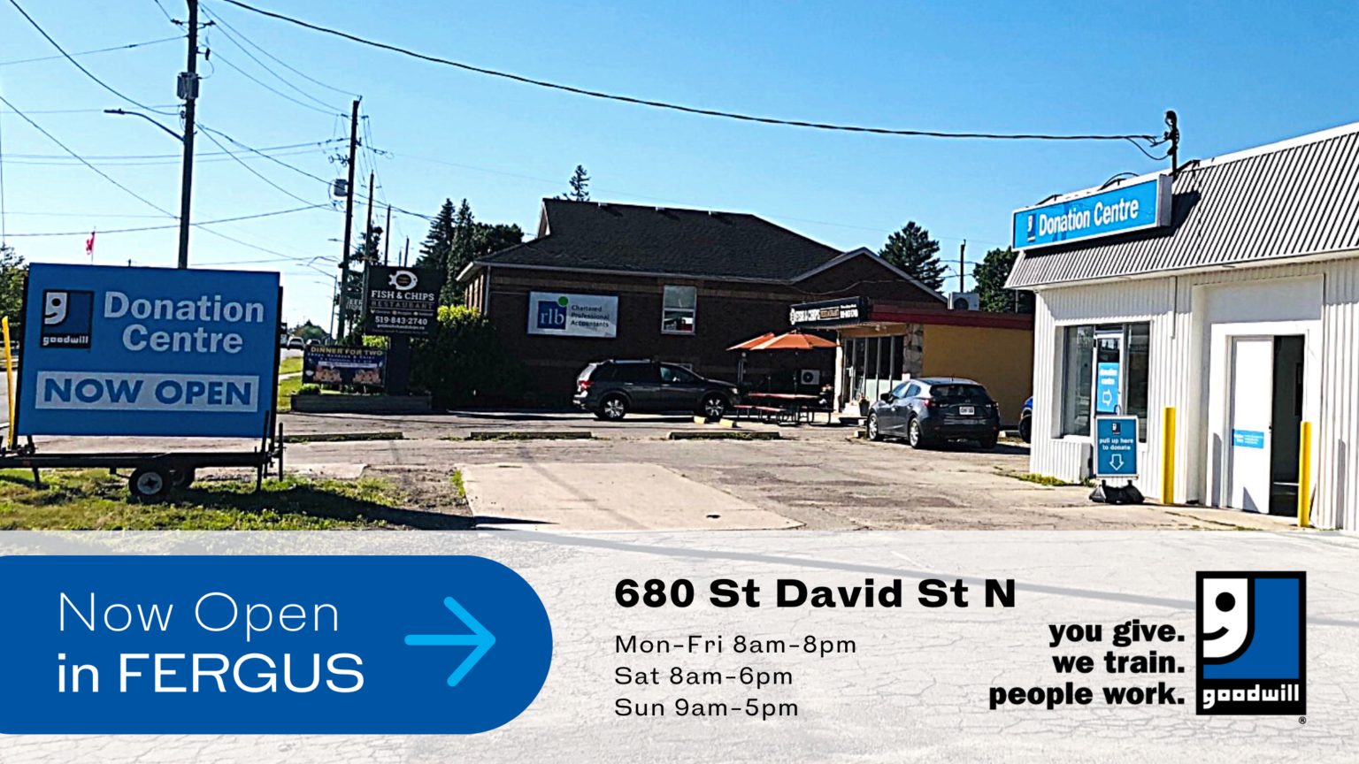 Goodwill Opens Donation Centre in Fergus Goodwill