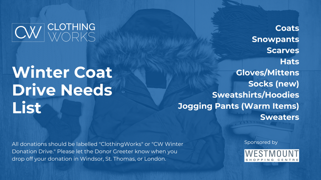 Winter Coat Drive Needs List