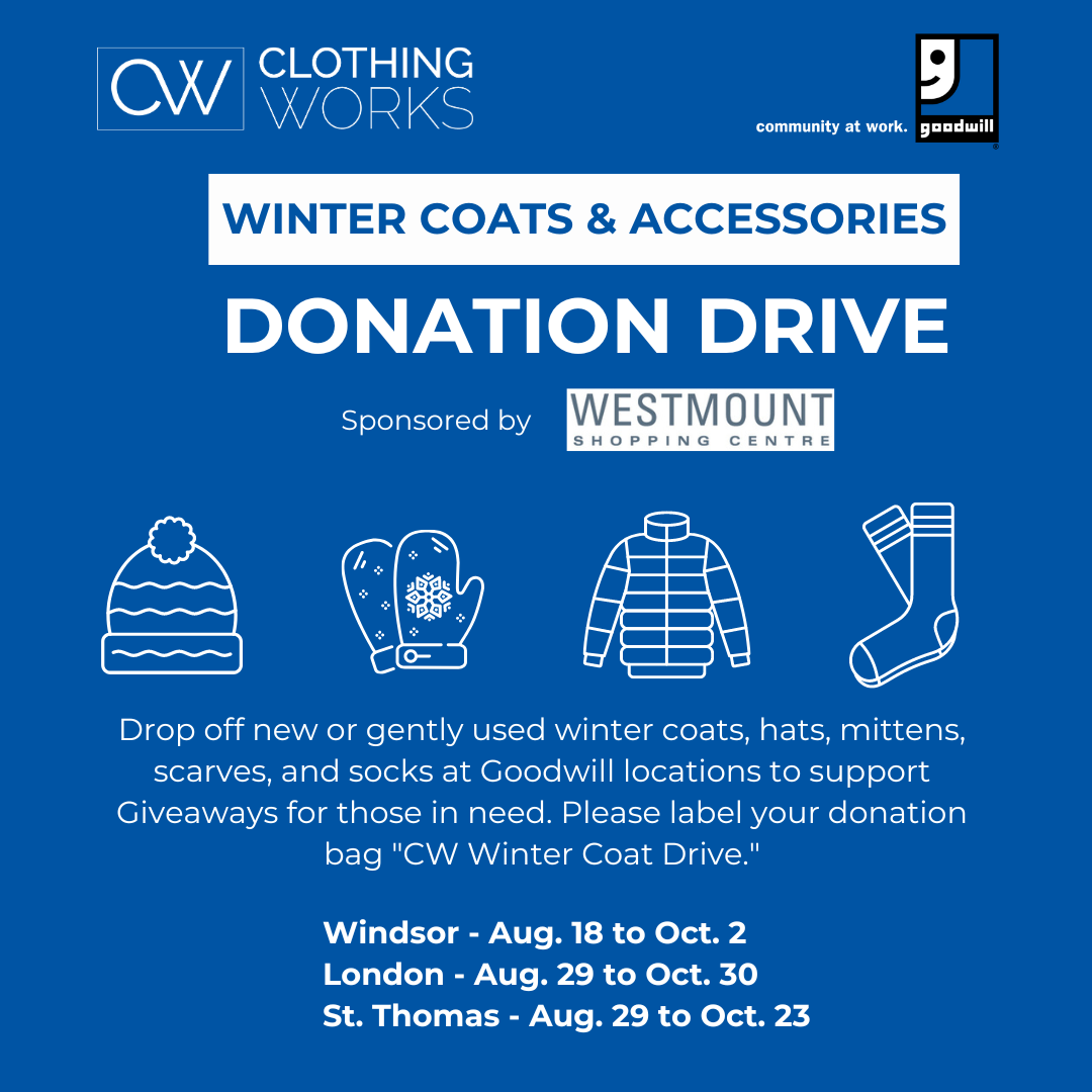 ClothingWorks Winter Coat & Accessories Donation Drive Goodwill