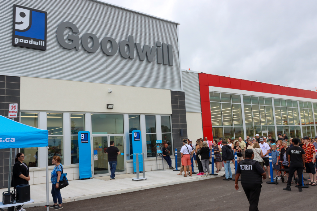 Grand Opening of the new Goodwill Community Store & Donation Centre at 3245 Wonderland Road South, London, ON.