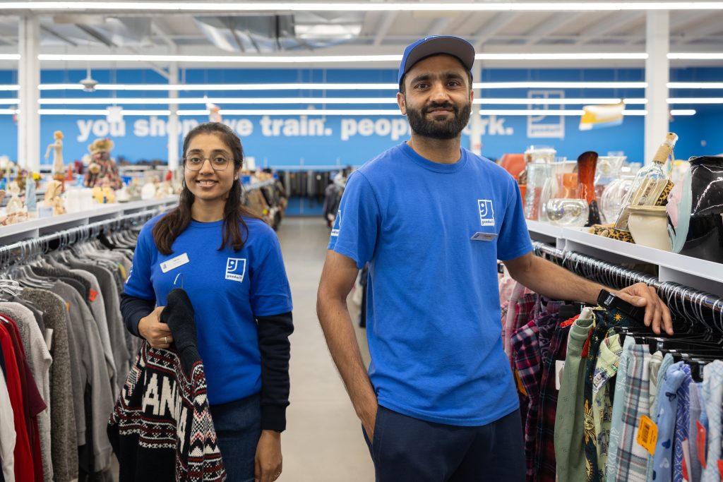 Two Goodwill Employees
